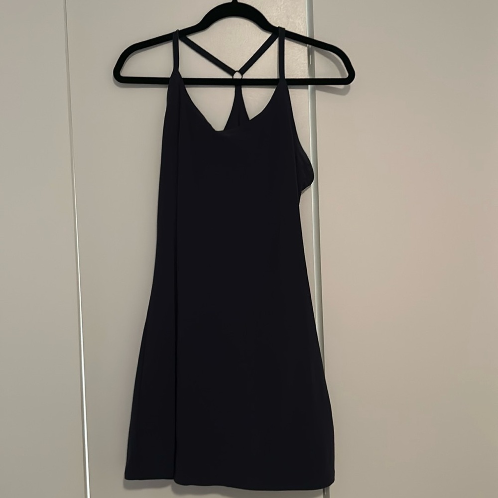 Navy blue outdoor voices dress